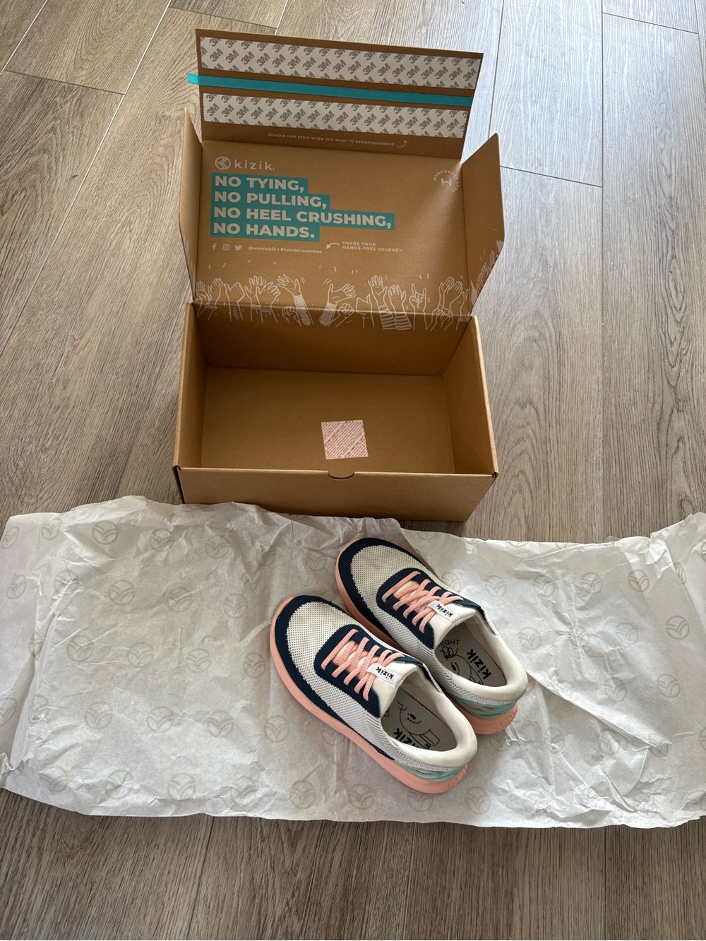 Kids Mesh Runner Sneakers in Navy, Pink & Mint